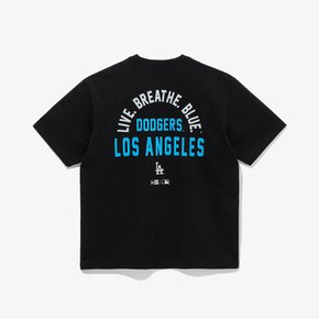 (스타필드 하남) MLB LA 다저스 아치 슬로건 티셔츠 블랙 / 14413063