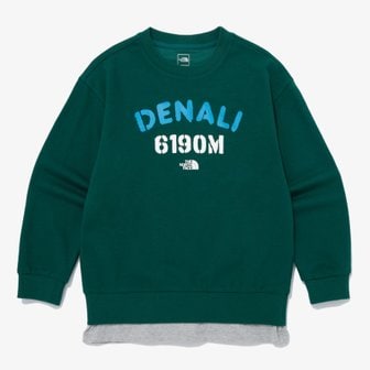 노스페이스키즈 NM5MQ04 키즈 스쿨데이 스웻셔츠 KS SCHOOLDAY SWEATSHIRTS