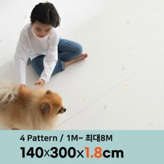 18T PVC 층간소음방지 롤매트  폭 140cm x 3m