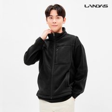 랜더스 플리스 보아 조끼 후리스 베스트 동계용 LD60W 블랙