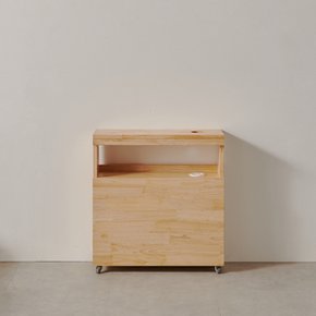 몽드 침대 옆 낮은 틈새수납장 600