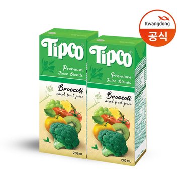 광동 팁코 브로콜리 200ml x 24팩/혼합주스