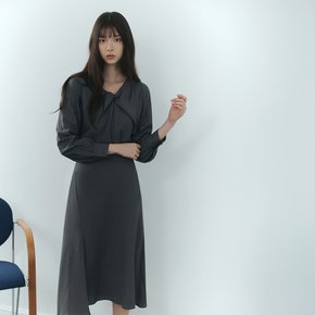 [26 F/W] 꼬임 드레이프 포인트 블라우스 ITQ8ZBL520