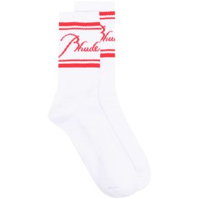 [루드] Socks RHPS24SO06616433WHITERED White