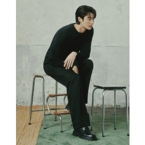 NEW 변우석 남자 세미와이드 슬랙스 115514