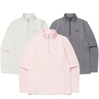 아이더 [부산점] POP 여성 조직감 긴팔 짚업 티셔츠 DWW24281