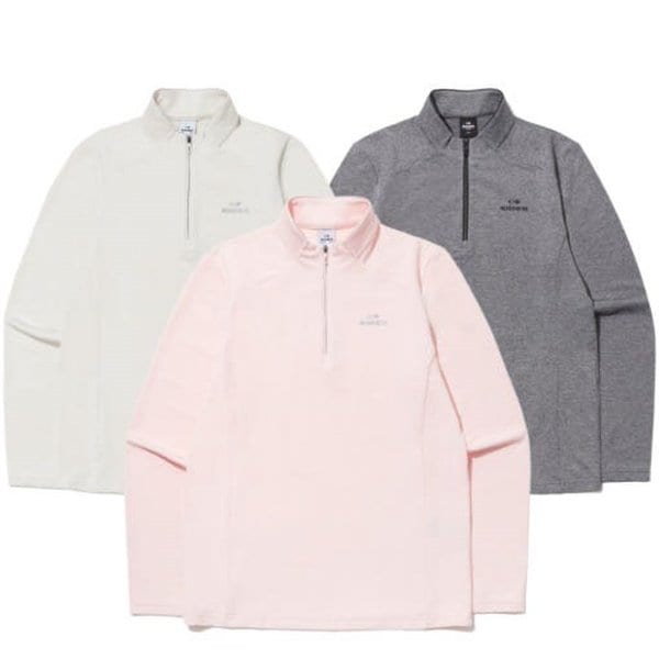 [부산점] POP 여성 조직감 긴팔 짚업 티셔츠 DWW24281