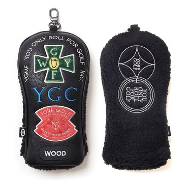 욜프 헤드커버 크로스 우드 YORF HEAD COVER CROSS WOOD