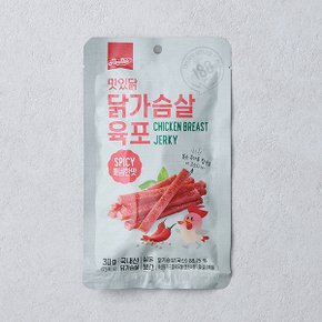 닭가슴살 육포 매콤맛 30g(1팩)