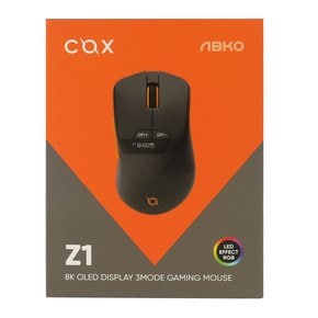 COX 마우스 Z1 (Display/3모드/블랙오렌지)