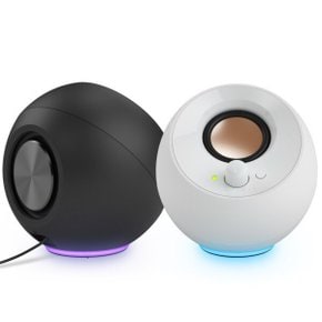 PEBBLE SE USB전원 AUX-IN 3.5mm RGB조명 유선스피커
