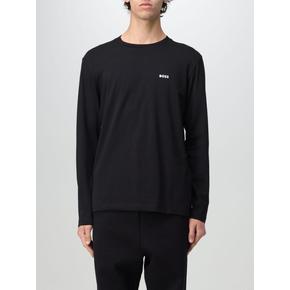 25FW 보스 긴팔 티셔츠 50506365 001 BLACK