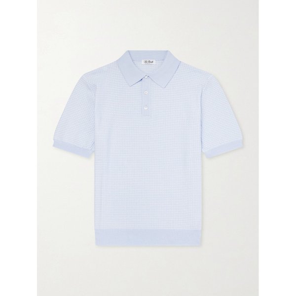 드 페트릴로 코튼 자카드 폴로 셔츠 46376663163094080