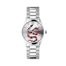 YA1264076 G타임리스 남성 메탈 쿼츠 38mm