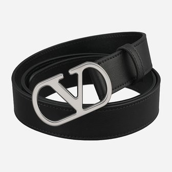 발렌티노 [시흥점] 6S 8Y2T0SM3 UPC 0NO 남성 브이로고 시그니처 벨트 블랙