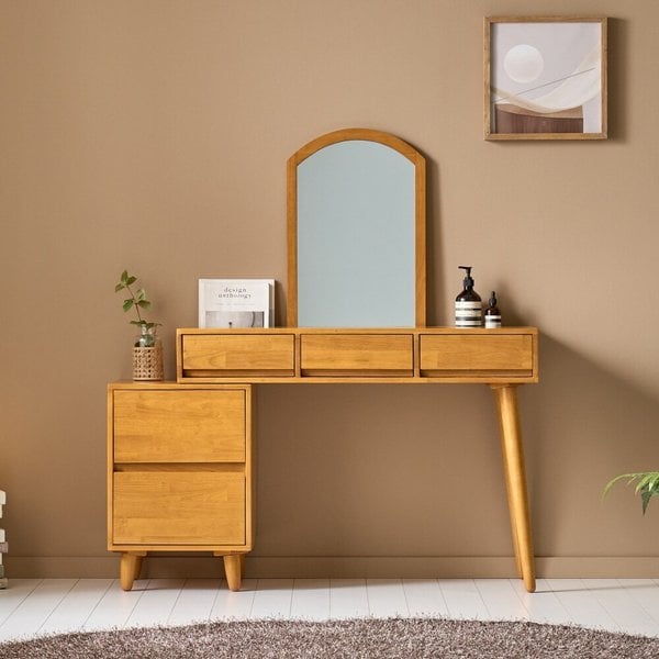 원목화장대 거울 세트 P0000BJU (착불)