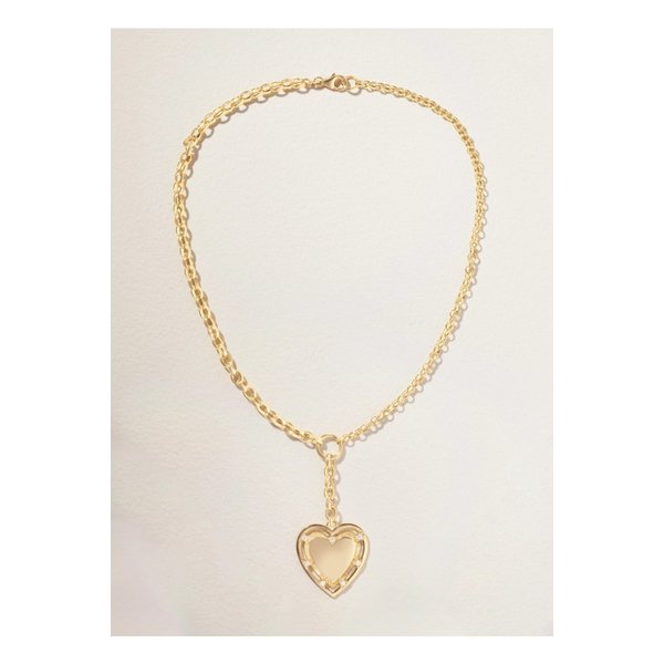 파운드레 하트 토큰 러브 18K 골드 다이아몬드 목걸이 1647597345498026