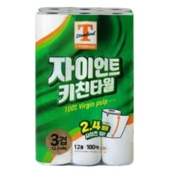 텐바이텐 T 키친타올 STANDARD 자이언트 100매x12롤