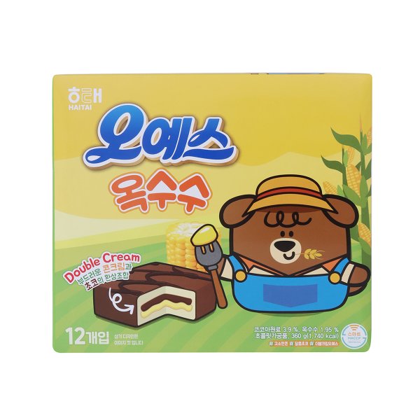 해태 오예스옥수수360g
