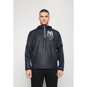 MLB 뉴욕 양키스 나이트 인디고 게임 반집업 자켓 클럽 웨어 블랙 클라우드 그레이 99157