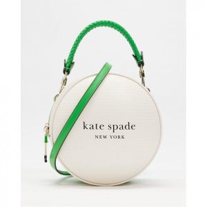 이스퀘어 4657962 Kate Spade Tee Time Textured Leather 3D Golf Ball Crossbody Bag - Multi