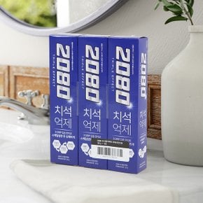 2080 트리플이펙트 치석억제 치약 120g 후레쉬민트향 3개입_P336032833