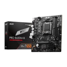 PRO B650M-B AMD Ryzen 900080007000 Socket AM5 DDR5 Micro-ATX PRO B650M-B MB6566 시리즈