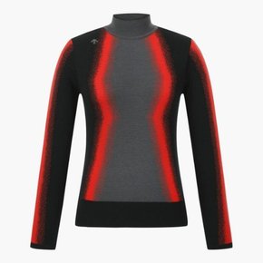골프웨어 BQC DQ32WFKP9C-BLKG 아크먼트 ACMT% 여성 그라데이션 풀오버 / BLACK