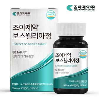 닥터루트 조아제약 보스웰리아 정제형 1박스 3개월분 500mg x 90정