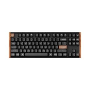 K8 PRO MAX Wood 우드 블랙 RGB 핫스왑 바나나축 알루미늄 기계식 키보드