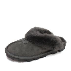 어그 UGG 코케트 털슬리퍼 양털 스웨이드 털신 그레이 5125-GREY