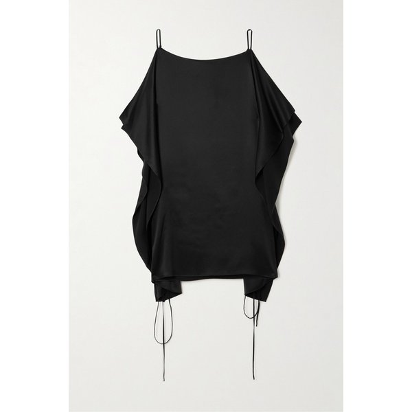 코레이 드레이프 실크 새틴 탑 46376663162955996