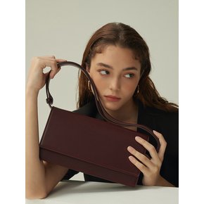 MATIN BAG BURGUNDY SQUARE