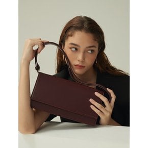 MATIN BAG BURGUNDY SQUARE