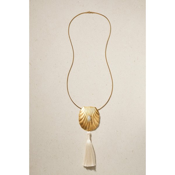 주주베라 페트라 골드 플래티드 다이아몬드 목걸이 46376663163020355