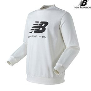 NBNCB21053 IV 뉴발 빅로고 STANDARD FIT 남녀공용 긴팔티 맨투맨_P357697820