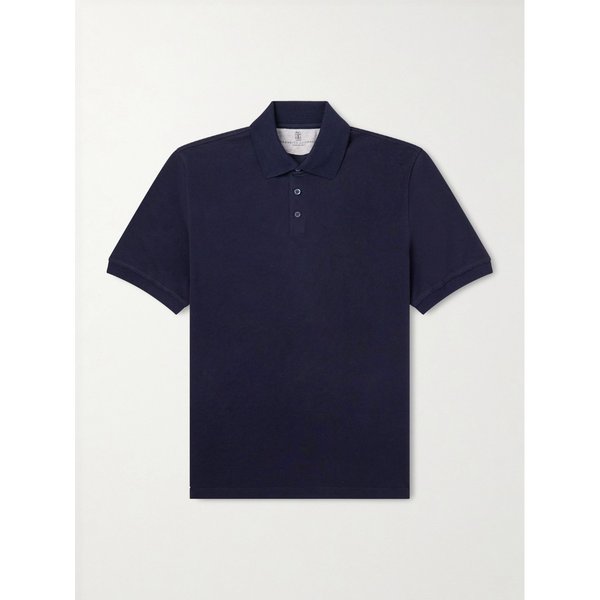 브루넬로쿠치넬리 코튼 피케 폴로 셔츠 46376663163000262