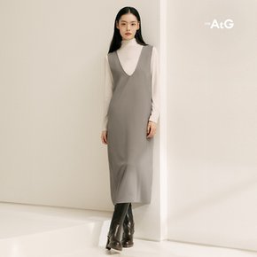 [정상가 159,800원] 더엣지 스판 브이넥 원피스 WYOP6G01