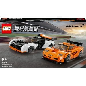 레고 76918 맥라렌 솔루스 GT와 맥라렌 F1 LM 자동차장난감 [스피드챔피언] 레고 공식