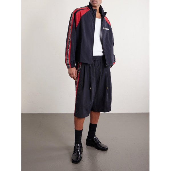 윌리 차바리아 오랄 트랙 와이드 레그 쇼츠 46376663162997093