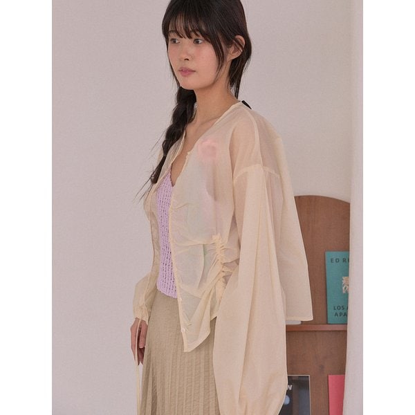 Cotton Candy Wind Sheer Jacket_Yellow