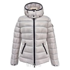 [MONCLER]여성 로고패치 패딩 후드 다운 재킷 LEANB