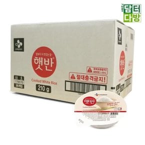 CJ 햇반 둥근햇반 210g x 36 (WE3E110)