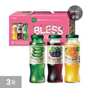 자연은 아름드리 음료세트 180mL 병 12개 3세트 (알로에 포도 제주감귤)