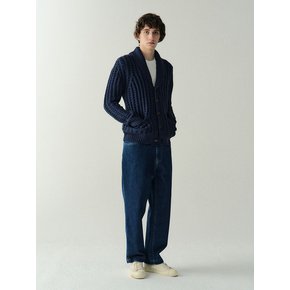 Shawl Collar Cardigan_Navy