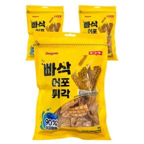 빠삭 어포튀각 90g x 3개 소주안주 꾸이꾸이