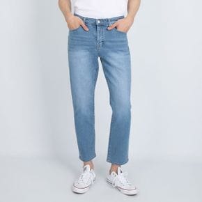 플랙 남성 청바지 슬림 테이퍼드 미디엄블루 PJTF5NKD415_P382267891