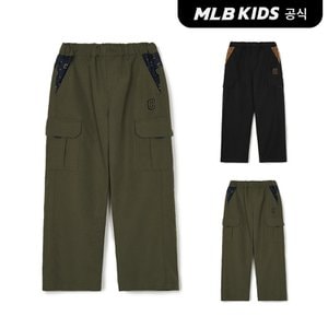 MLB키즈 (공식)24FW 다이아 모노그램 사파리점퍼 세트 팬츠 7AWPRM144