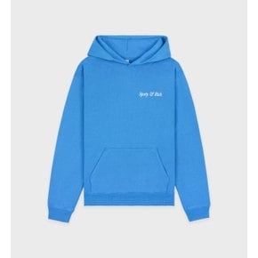 Sporty&Rich 남녀 공용 HWCNY Hoodie 헬스 앤 웰니스 클럽 후드 SRB2HD202BL