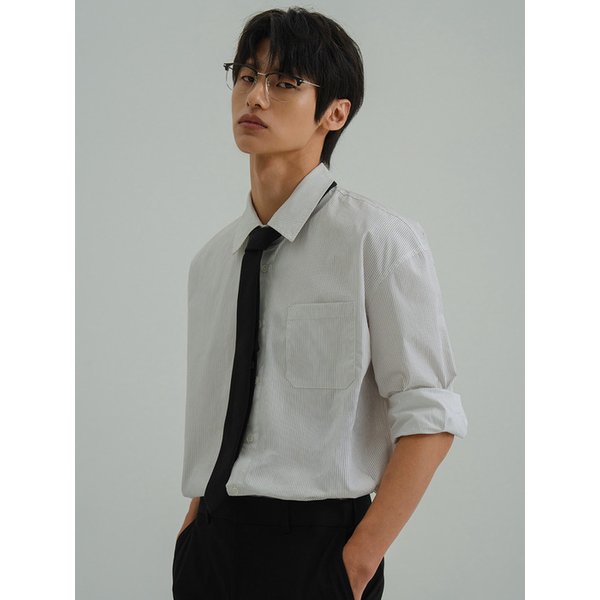 울 터치 솔리드 슬림핏 타이_3color